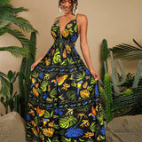 Vestido Longo Halter Verão