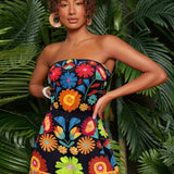 Macaquinho Estampado Floral